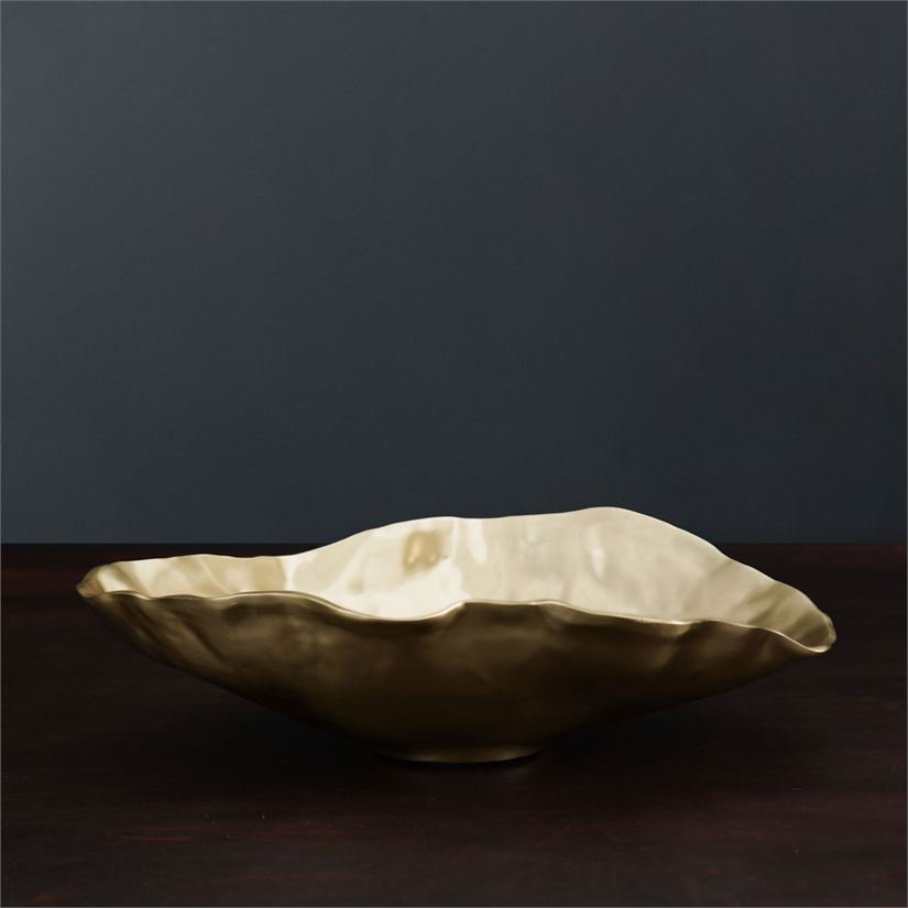 Beatriz Ball Cracked Gold Foil Small Pina Shells main image 0