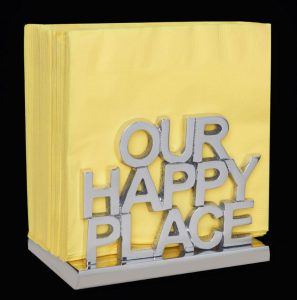 Inspired Generations Our Happy Place Napkin Holder