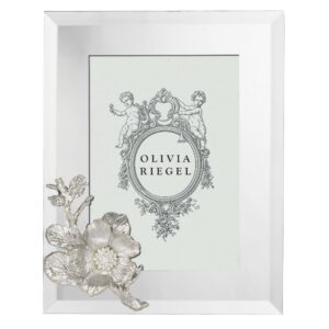 Olivia Riegel Silver Botanica 5 x 7 inch Frame - RT0182
