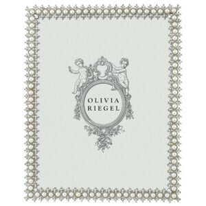 Olivia Riegel Silver Crystal Pearl 8 x 10 inch Frame - 150280