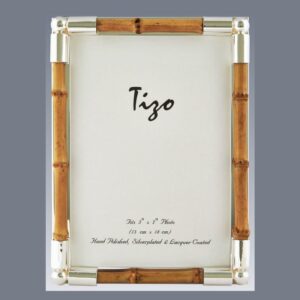 Tizo Design Silverplate Bamboo Frame 1053BAM