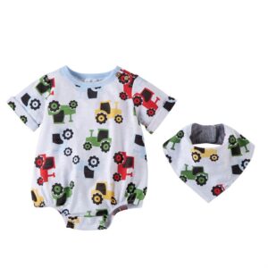 Mud Pie <a href="https://lifestylesgiftware.com/product/tractor-bubble-and-bib-set-by-mud-pie/">Tractor Bubble & Bib Set</a>