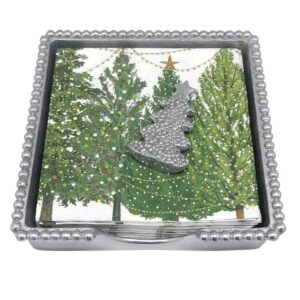 Mariposa Dotty Tree Beaded Napkin Box