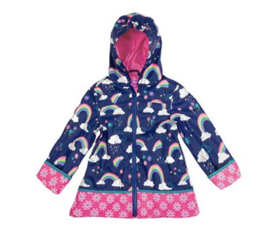 Stephen Joseph Rainbow Raincoat
