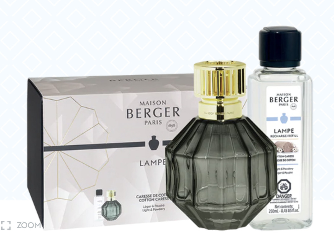 Facette Black Lamp Gift Set by Maison Berger